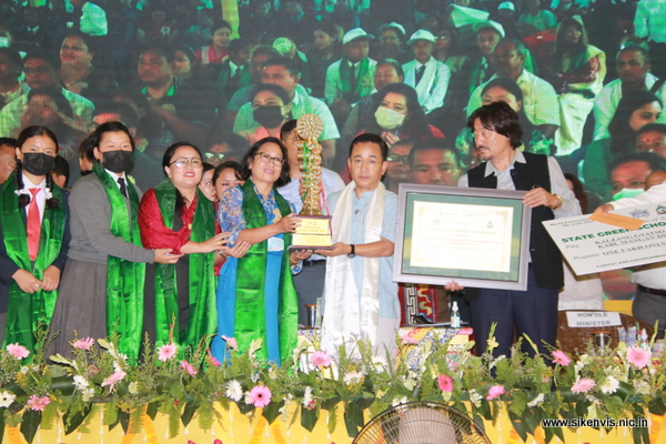State Green Schools Award 2022 - Kalzang Gyatso Government Sr. Sec. School Kabi, North Sikkim